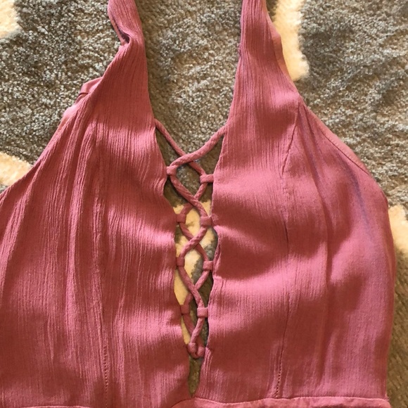 Halter/crisscross open bodysuit - Picture 2 of 3